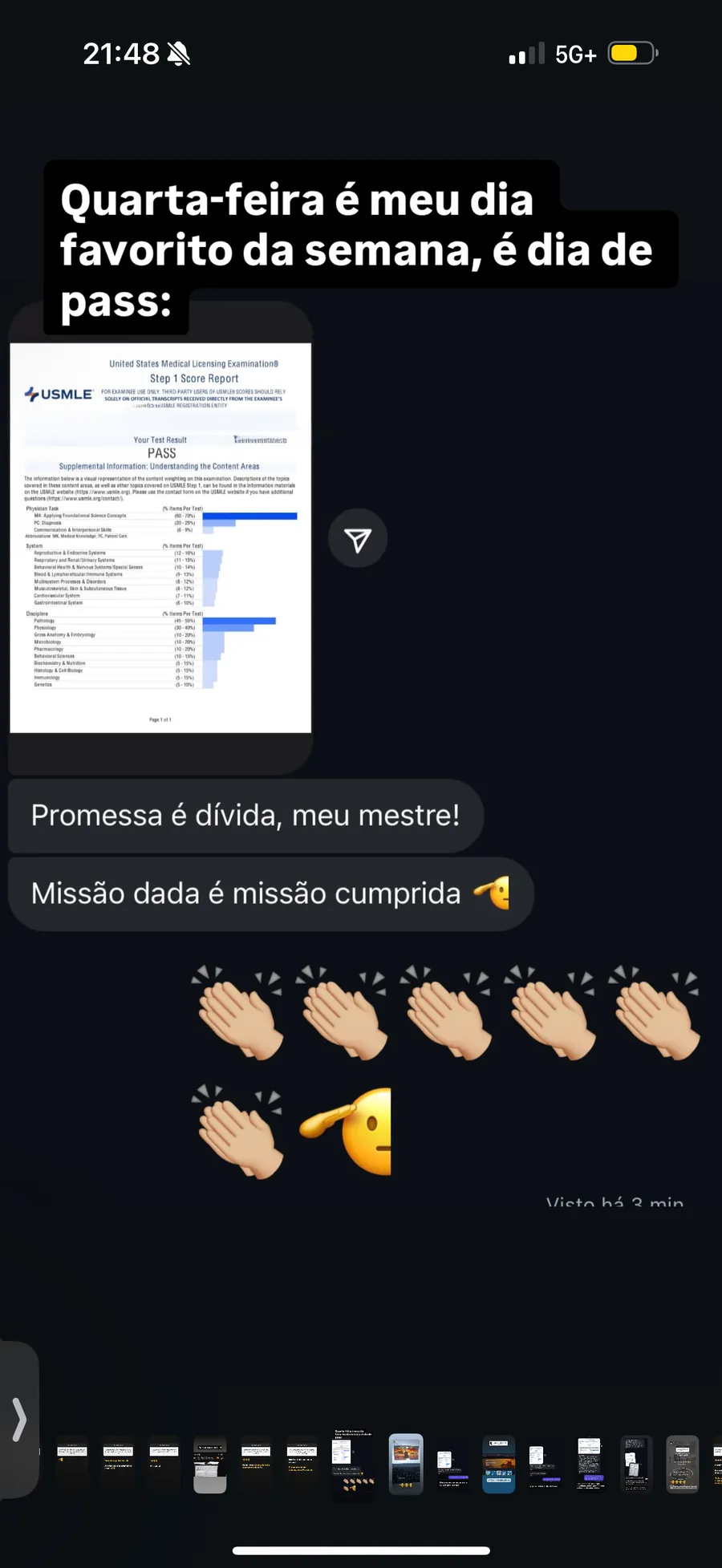 Aprovação USMLE Step 1