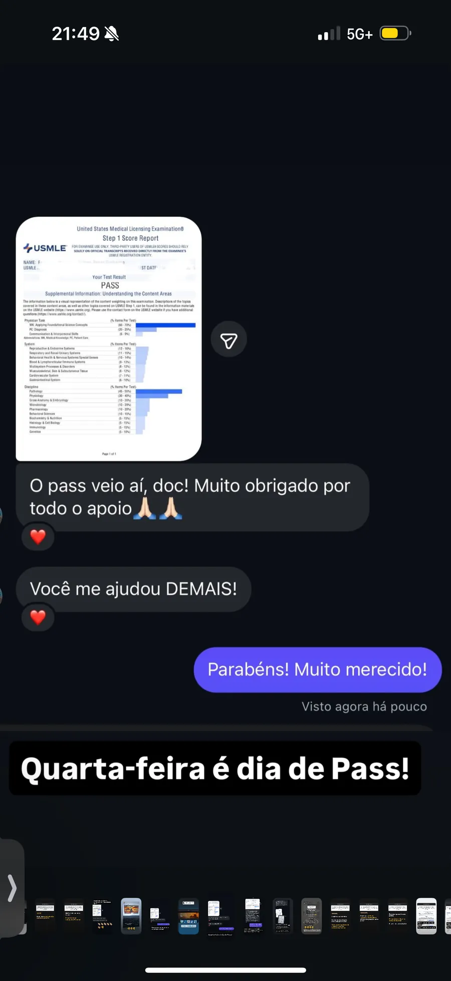 Aprovação USMLE Step 1