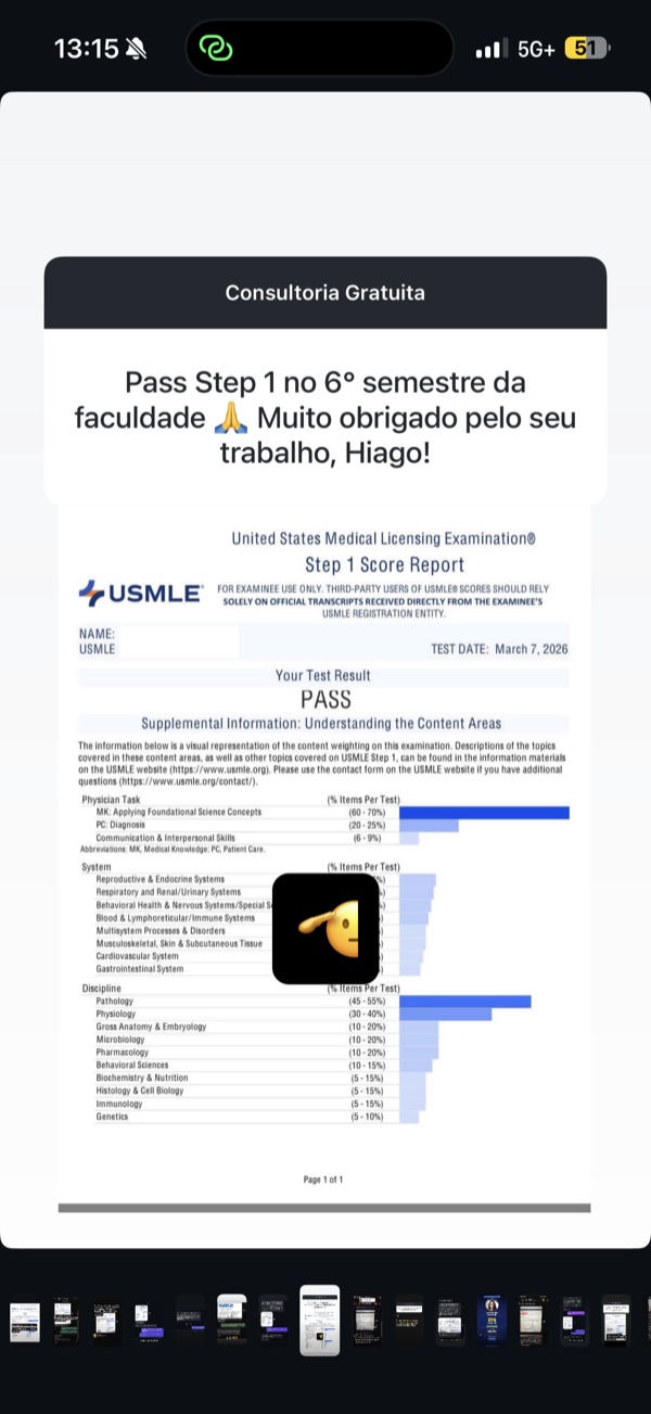 PASS no 6º semestre da faculdade